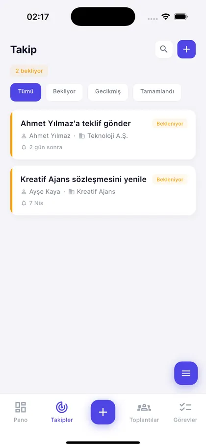 Follow-ups